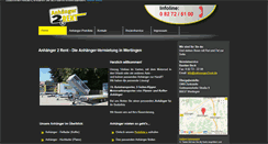 Desktop Screenshot of anhaenger2rent.de